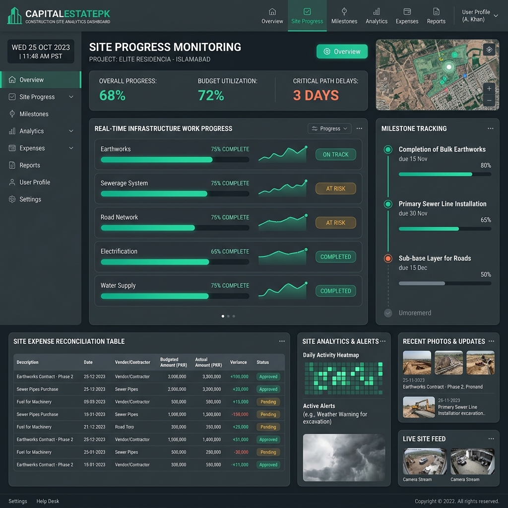 Project Site Analytics